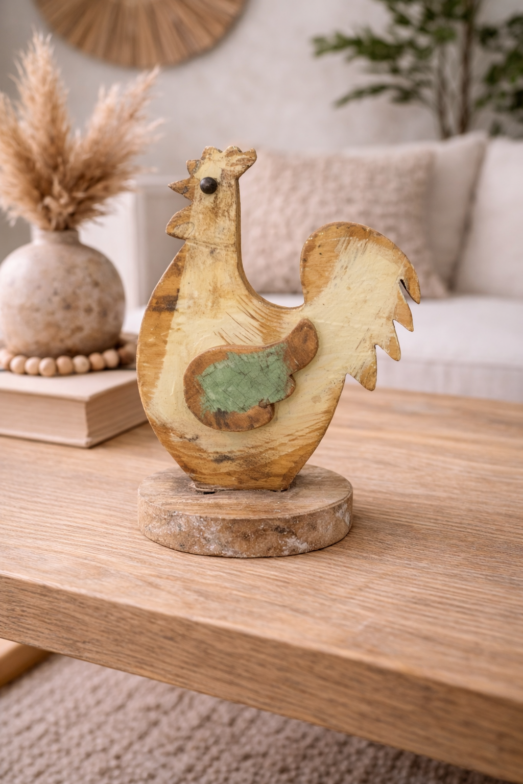 OLD WOOD ROOSTER