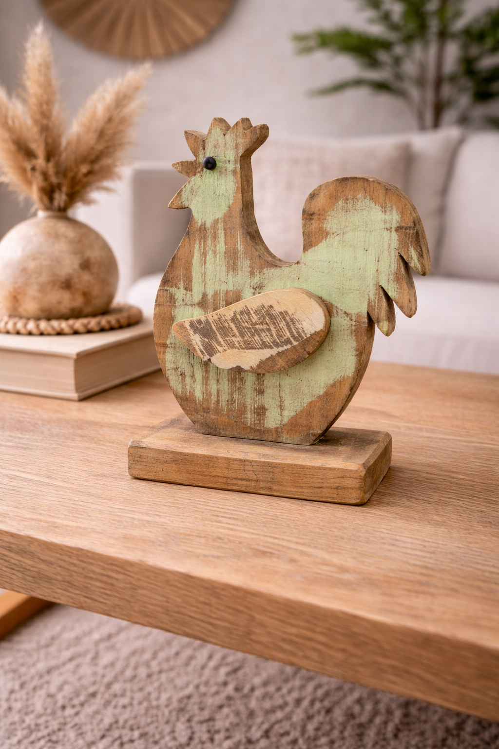 OLD WOOD ROOSTER