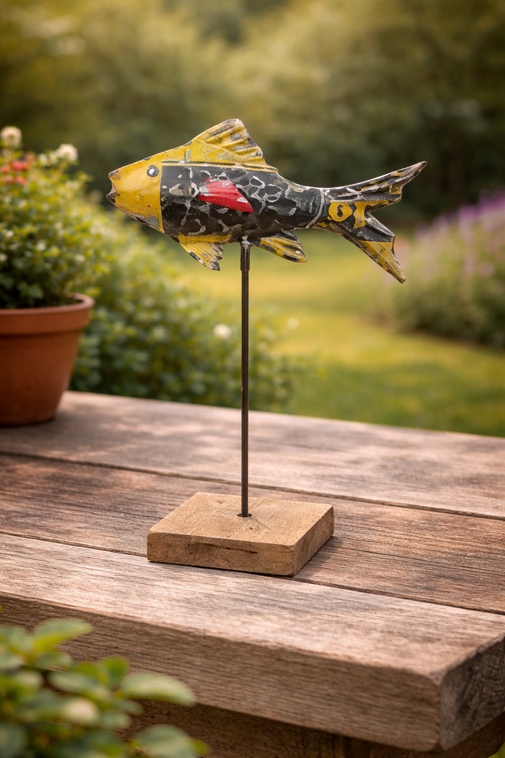 RECYCLED IRON FISH