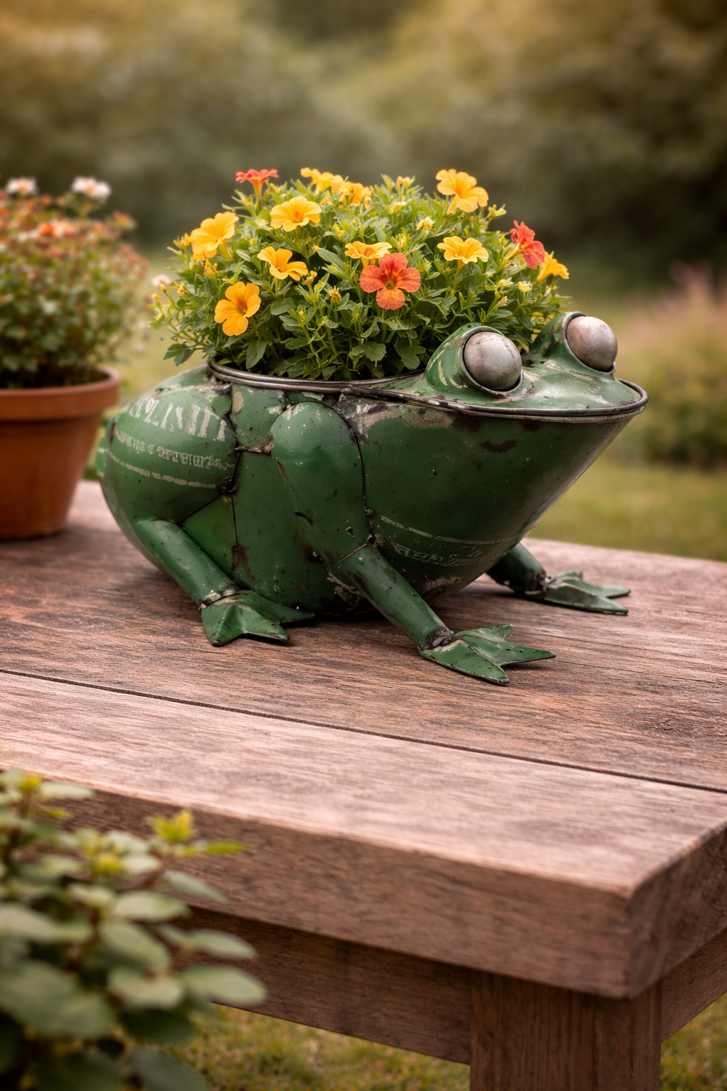 FROG WITH ICE BOX
