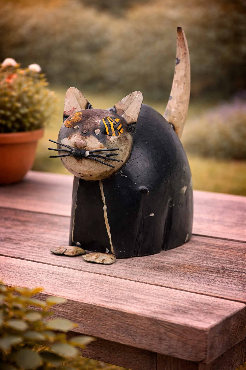 Black cat 25 cm