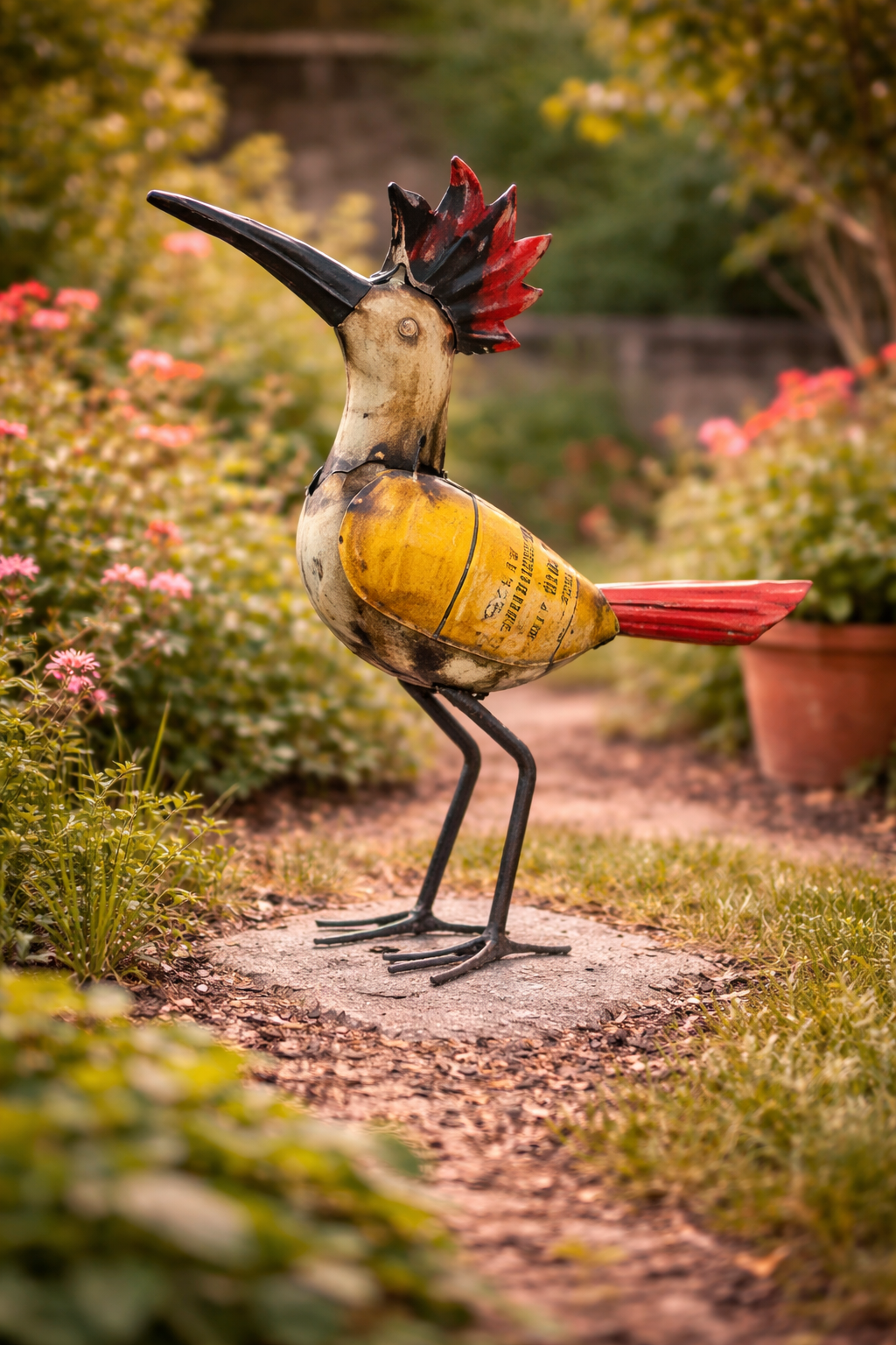 Hoopoe bird 25 cm