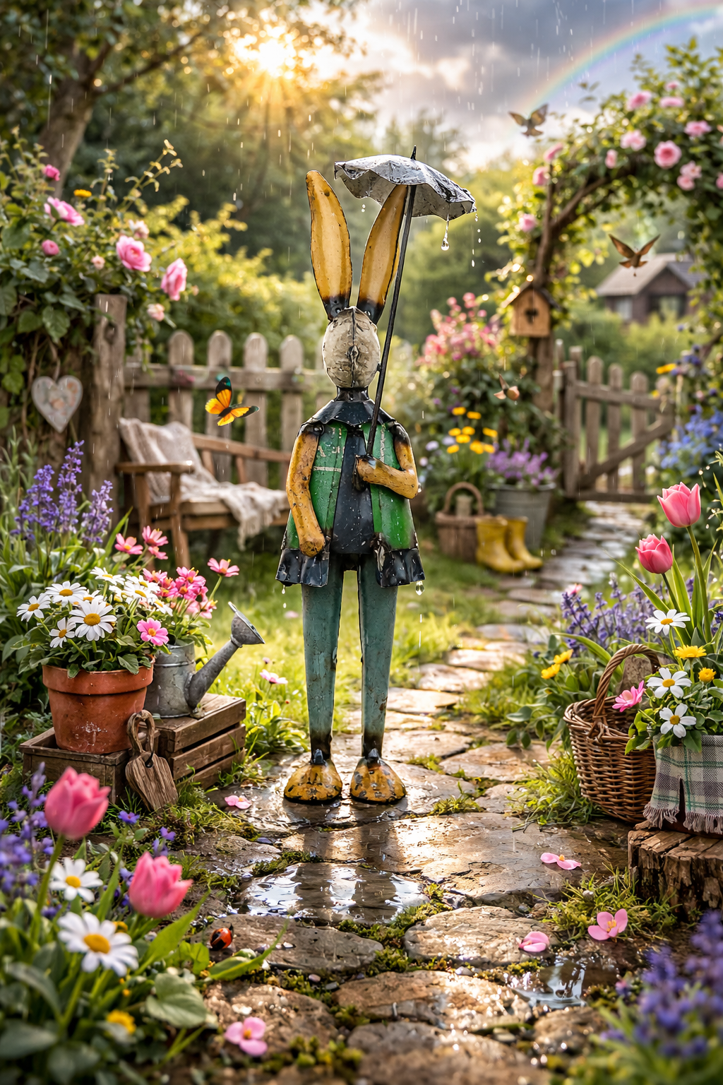 RABBIT WITH UMBRELLA