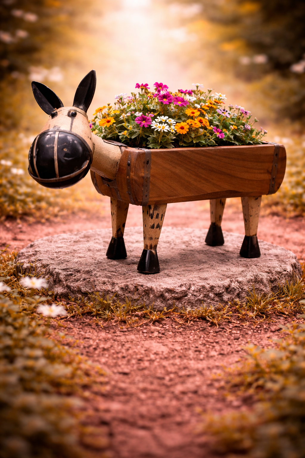 Donkey with brick mould