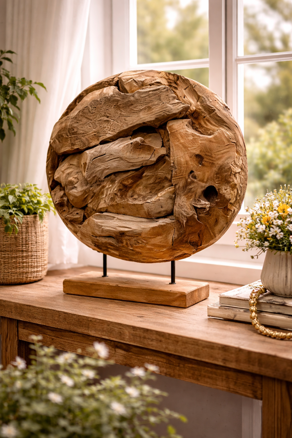 Erosion round on stand