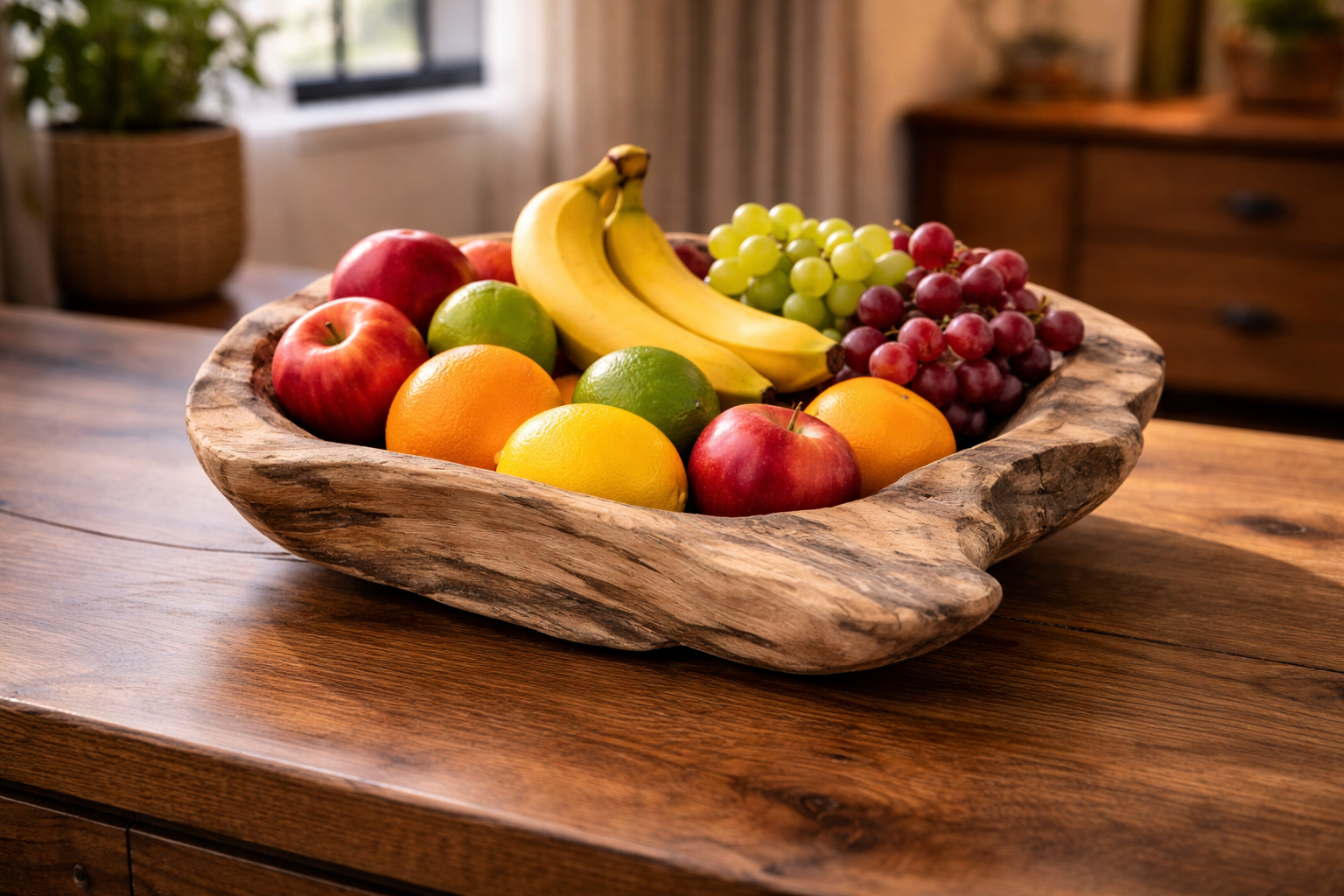 Teak bowl 40 cm