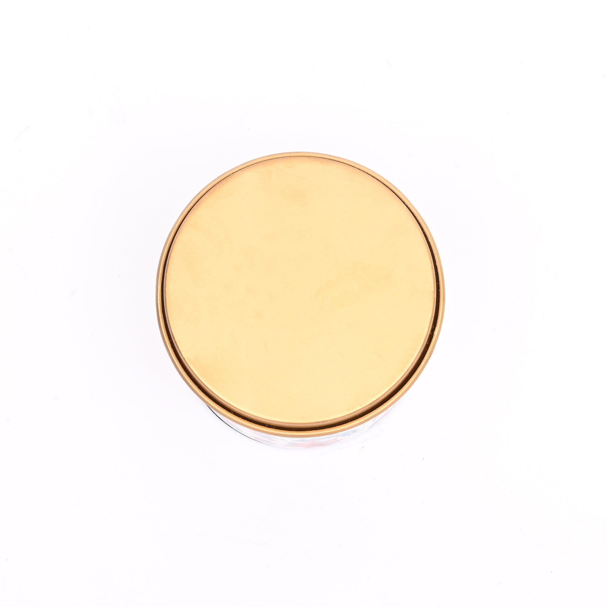 Small Round Enamel Box with Lid – Decorative Storage Container