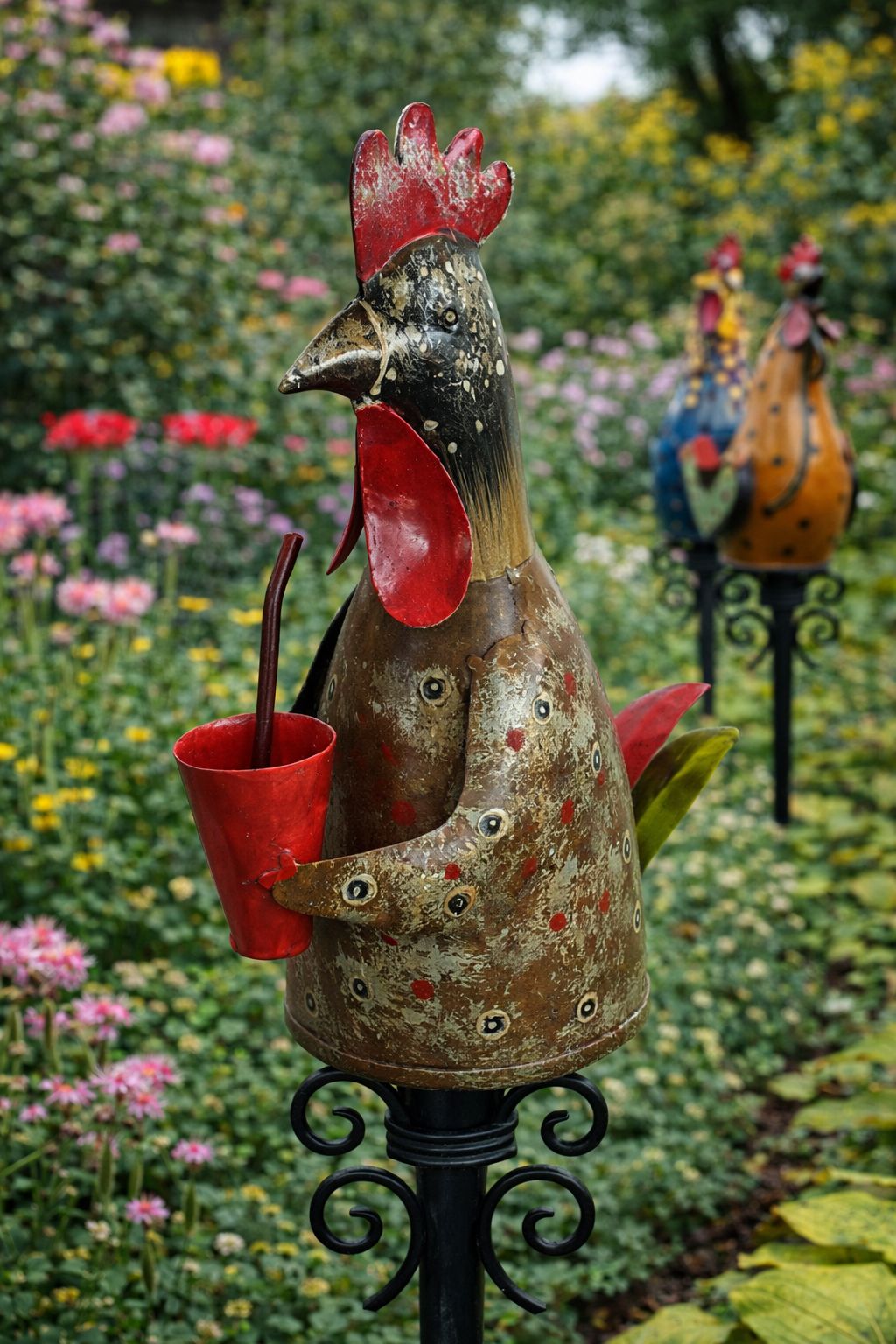 ARTICLE MADE OF IRON ROOSTER