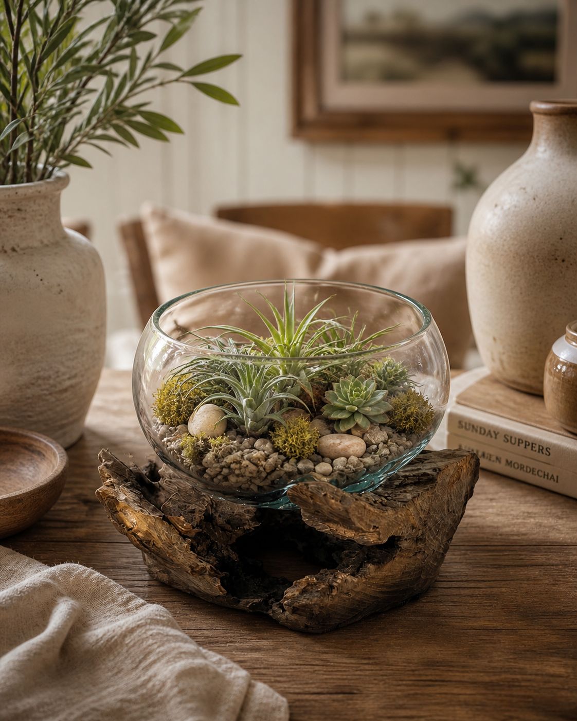 Bowl on glass 20 cm