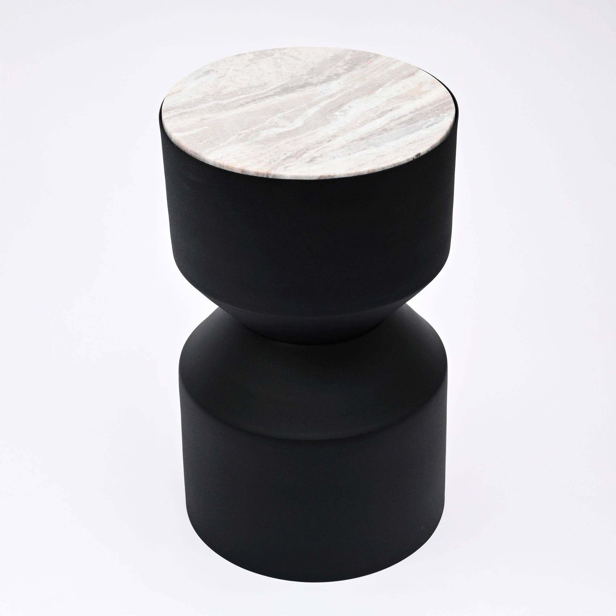 Drum Table with Toronto Marble top